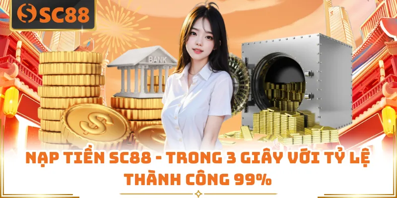 Nạp Tiền SC88 - Trong 3 Giây Với Tỷ Lệ Thành Công 99% 1 Nạp Tiền SC88 - Trong 3 Giây Với Tỷ Lệ Thành Công 99%